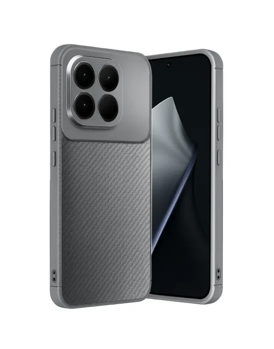Xiaomi Mi 15t Auto Focus Karbon Kapak - Gri