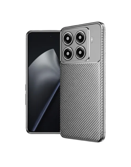 Xiaomi Mi 15t Pro Auto Focus Karbon Kapak - Gri