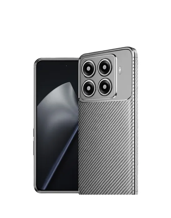 Xiaomi Mi 15t Pro Auto Focus Karbon Kapak - Gri