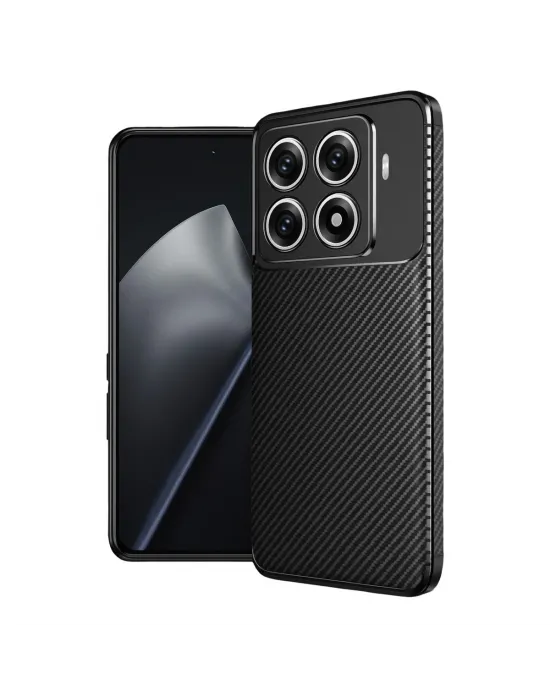 Xiaomi Mi 15t Pro Auto Focus Karbon Kapak - Siyah
