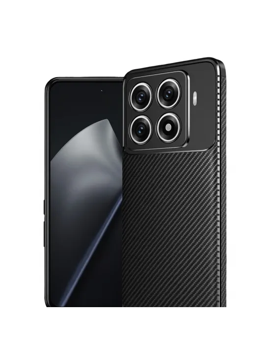 Xiaomi Mi 15t Pro Auto Focus Karbon Kapak - Siyah