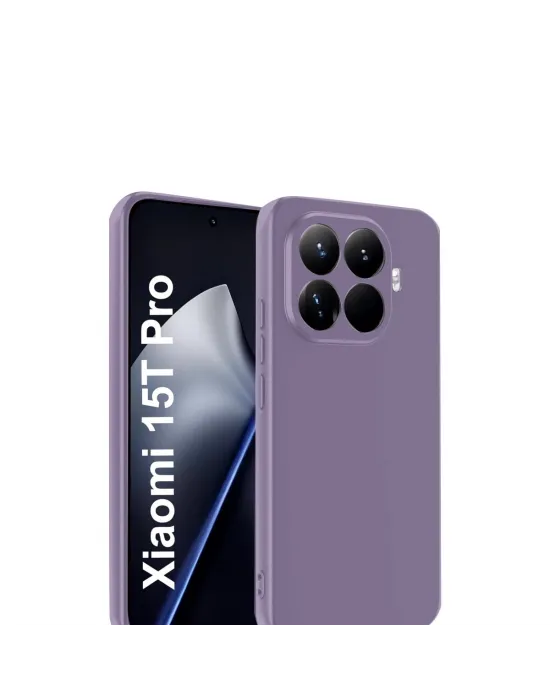 Xiaomi Mi 15t Pro First Silikon - Lila