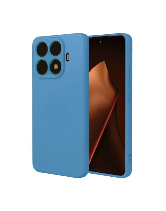 Xiaomi Mi 15t Pro Nano İçi Kadife Silikon - Mavi