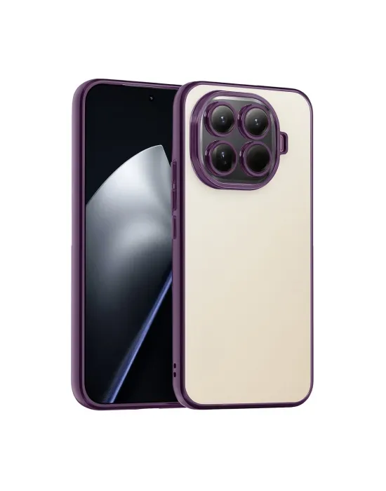 Xiaomi Mi 15t Pro Razer Lensli Silikon - Mor