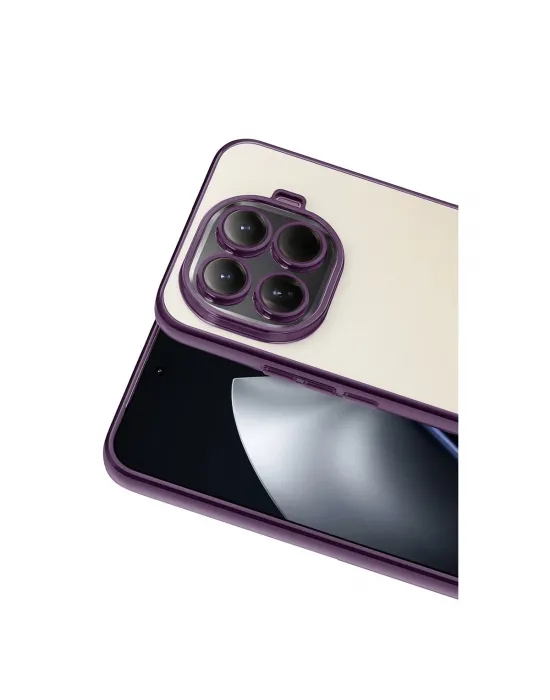 Xiaomi Mi 15t Pro Razer Lensli Silikon - Mor