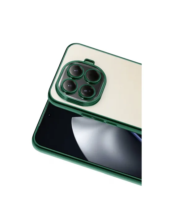 Xiaomi Mi 15t Pro Razer Lensli Silikon - Yeşil