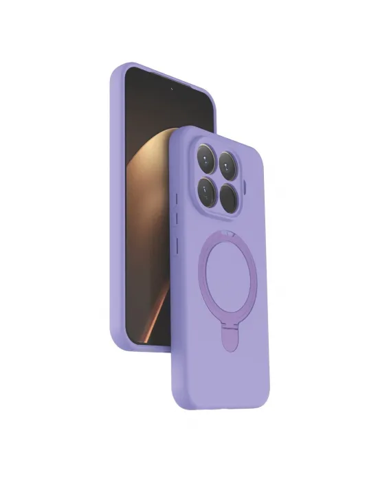 Xiaomi Mi 15t Pro Regal Magsafe Standlı Kapak - Lila