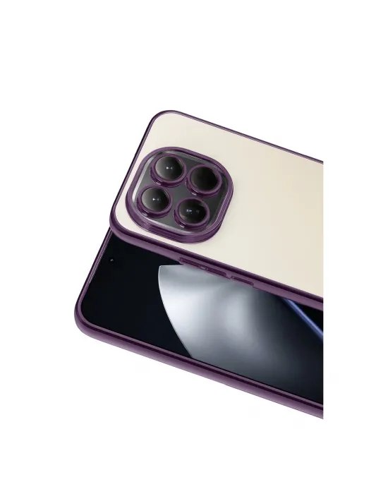 Xiaomi Mi 15t Razer Lensli Silikon - Mor