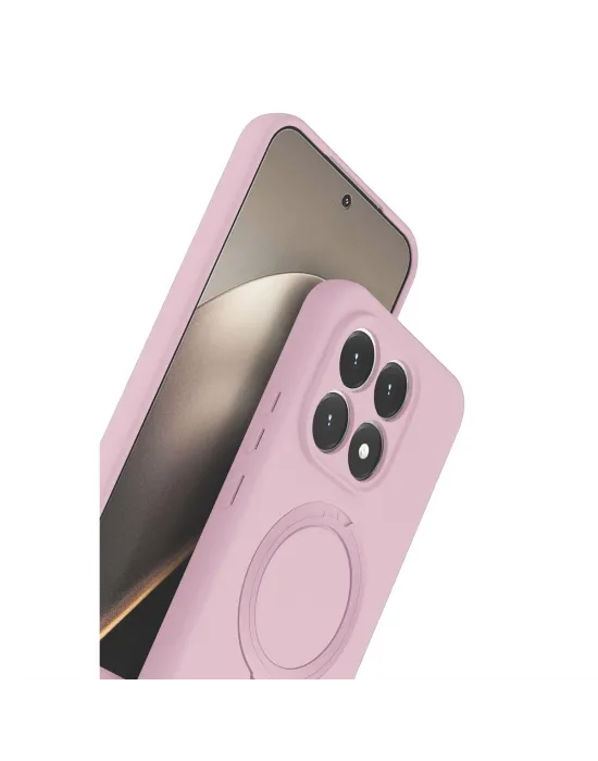 Xiaomi Mi 15t Regal Magsafe Standlı Kapak - Açık Pembe