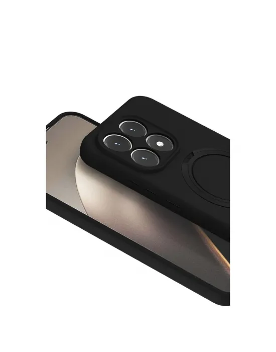 Xiaomi Mi 15t Regal Magsafe Standlı Kapak - Siyah