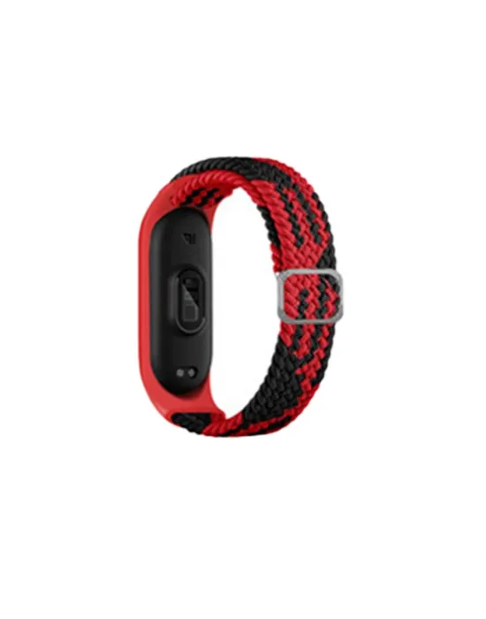 Xiaomi Mi Band 6  Kordon (saat Değildir) - Kırmızı-siyah