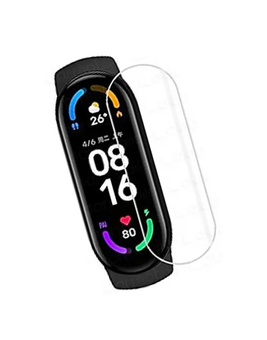 Xiaomi Mi Band 8 Polymer Nano Ekran Koruyucu - Şeffaf