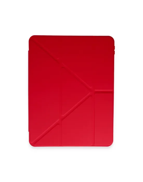Xiaomi Pad 6 Kılıf Kalemlikli Mars Tablet Kılıfı - Kırmızı