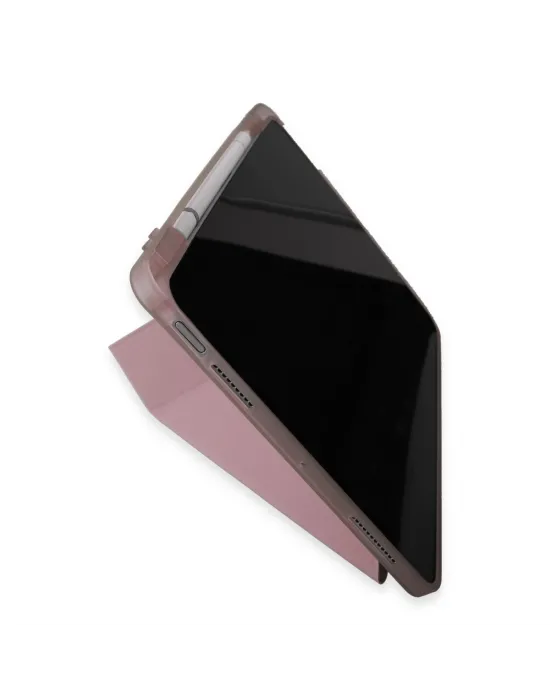 Xiaomi Pad 6 Kılıf Kalemlikli Mars Tablet Kılıfı - Rose Gold