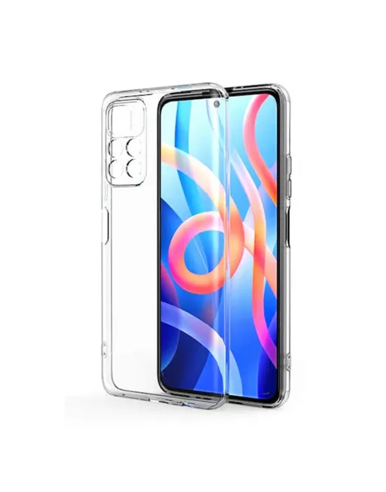 Xiaomi Poco M4 Pro 4g Kılıf Lüx Şeffaf Silikon