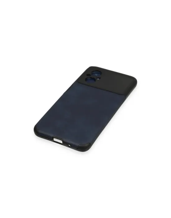 Xiaomi Poco M5 Kılıf Loop Deri Silikon - Lacivert