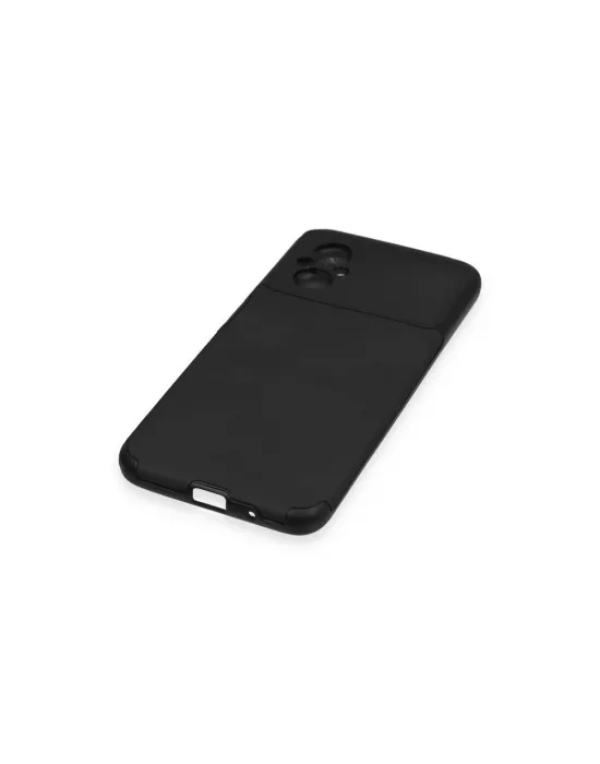 Xiaomi Poco M5 Kılıf Loop Deri Silikon - Siyah