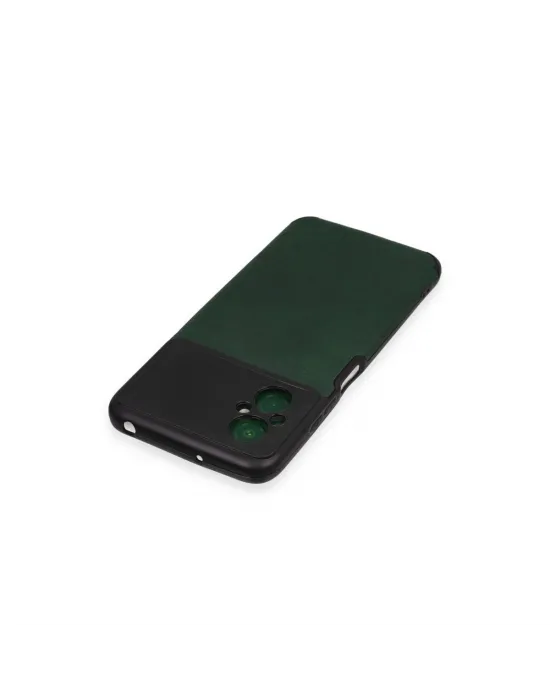 Xiaomi Poco M5 Kılıf Loop Deri Silikon - Yeşil