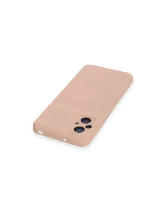 Xiaomi Poco M5 Kılıf Nano İçi Kadife Silikon - Pudra