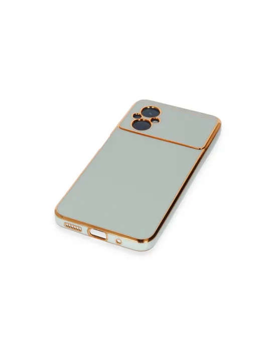Xiaomi Poco M5 Kılıf Volet Silikon - Açık Yeşil
