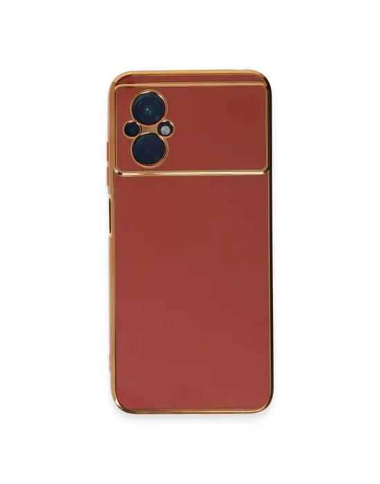 Xiaomi Poco M5 Kılıf Volet Silikon - Kırmızı