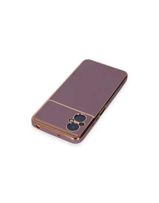 Xiaomi Poco M5 Kılıf Volet Silikon - Mor