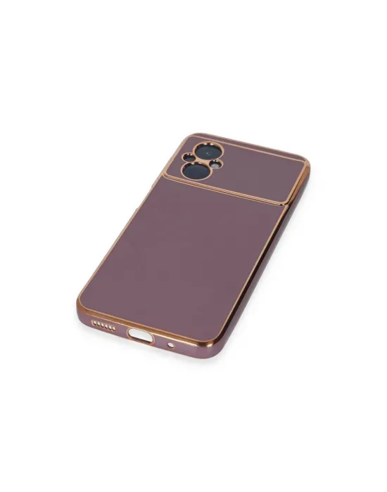 Xiaomi Poco M5 Kılıf Volet Silikon - Mor