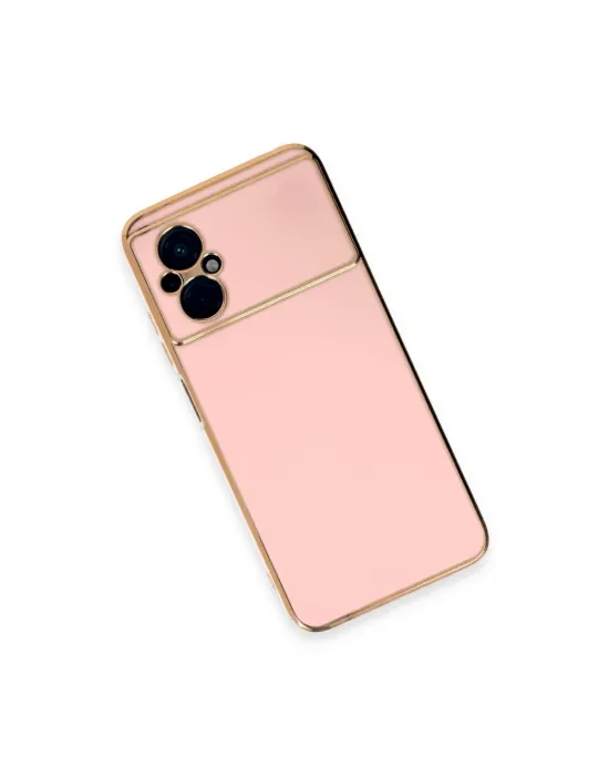 Xiaomi Poco M5 Kılıf Volet Silikon - Pembe