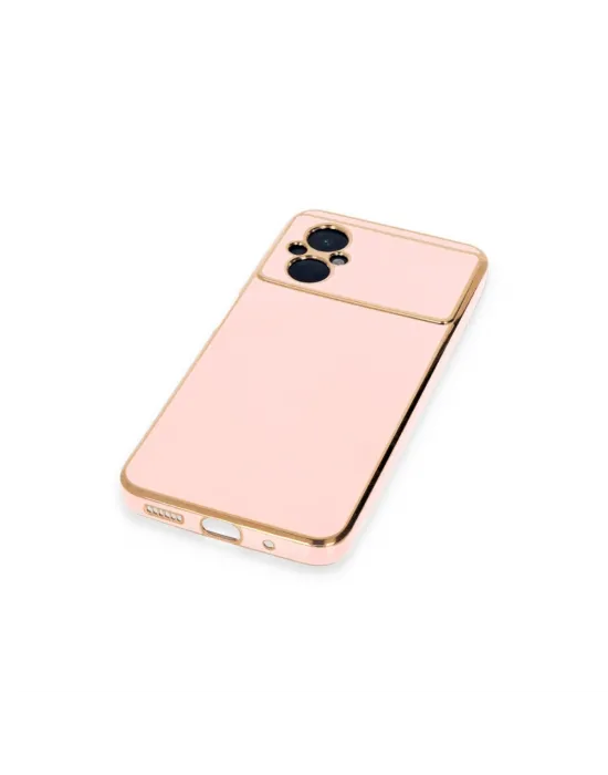 Xiaomi Poco M5 Kılıf Volet Silikon - Pembe