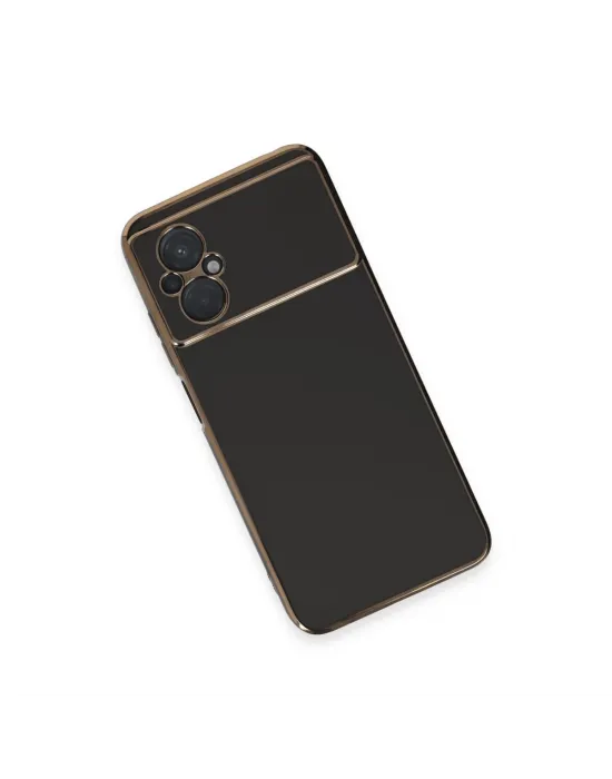 Xiaomi Poco M5 Kılıf Volet Silikon - Siyah