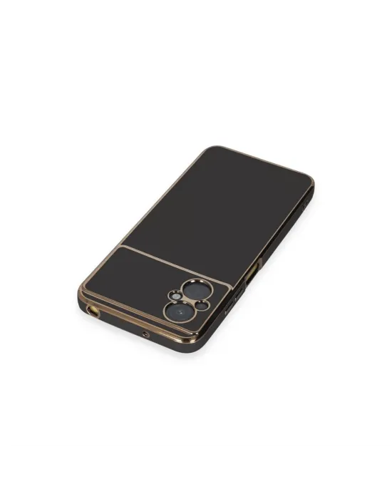 Xiaomi Poco M5 Kılıf Volet Silikon - Siyah