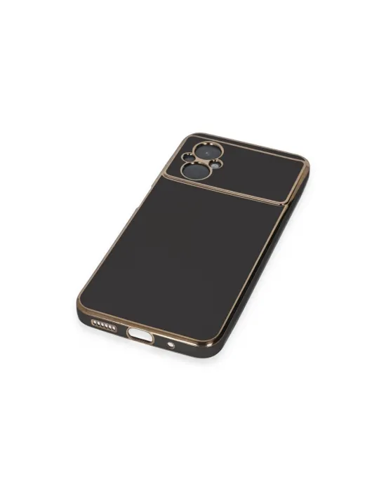 Xiaomi Poco M5 Kılıf Volet Silikon - Siyah