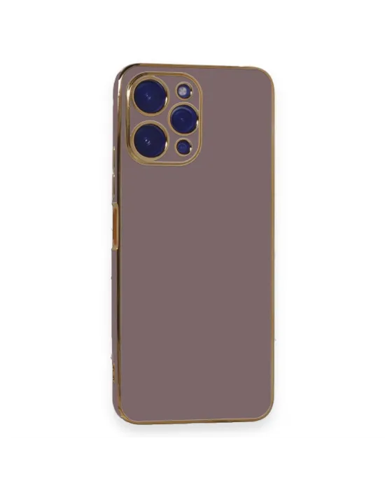 Xiaomi Poco M6 Pro 5g Kılıf Volet Silikon - Mor
