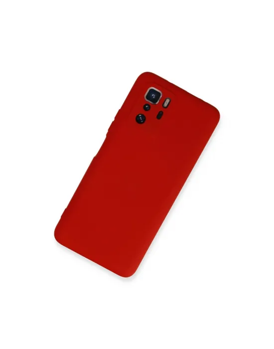 Xiaomi Poco X3 Gt Kılıf Nano İçi Kadife Silikon - Kırmızı