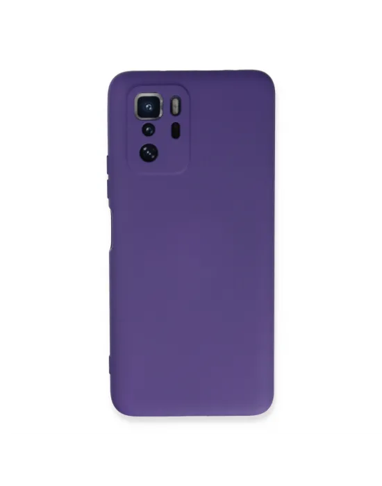 Xiaomi Poco X3 Gt Kılıf Nano İçi Kadife Silikon - Mor