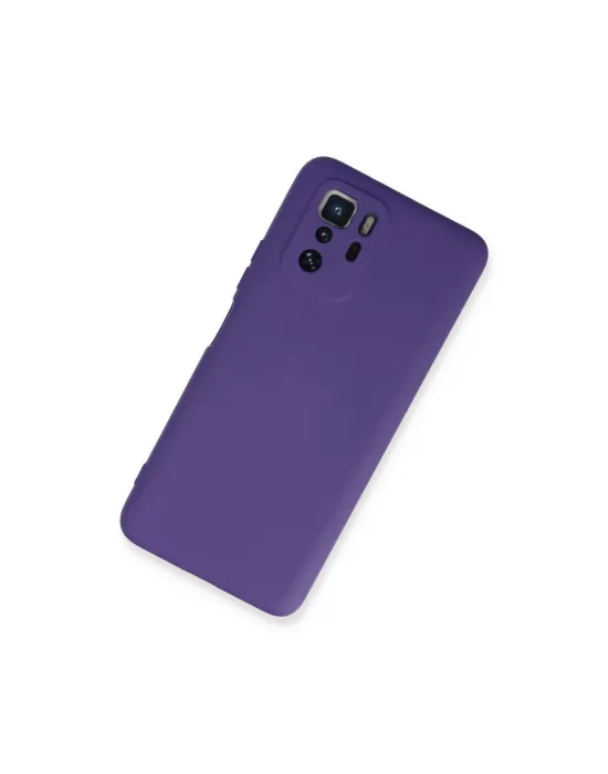 Xiaomi Poco X3 Gt Kılıf Nano İçi Kadife Silikon - Mor