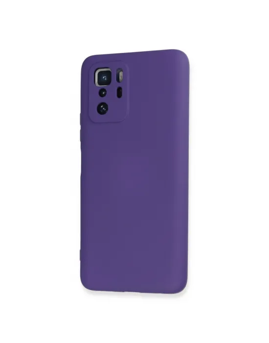 Xiaomi Poco X3 Gt Kılıf Nano İçi Kadife Silikon - Mor