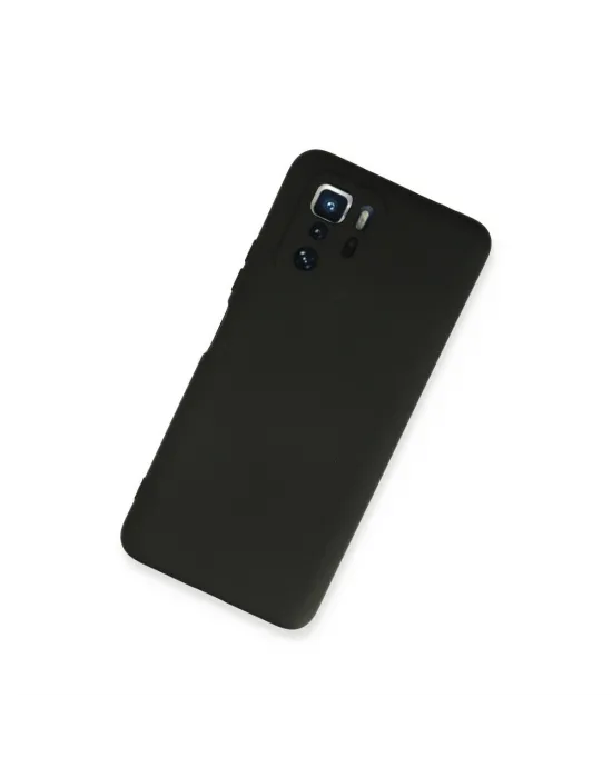 Xiaomi Poco X3 Gt Kılıf Nano İçi Kadife Silikon - Siyah