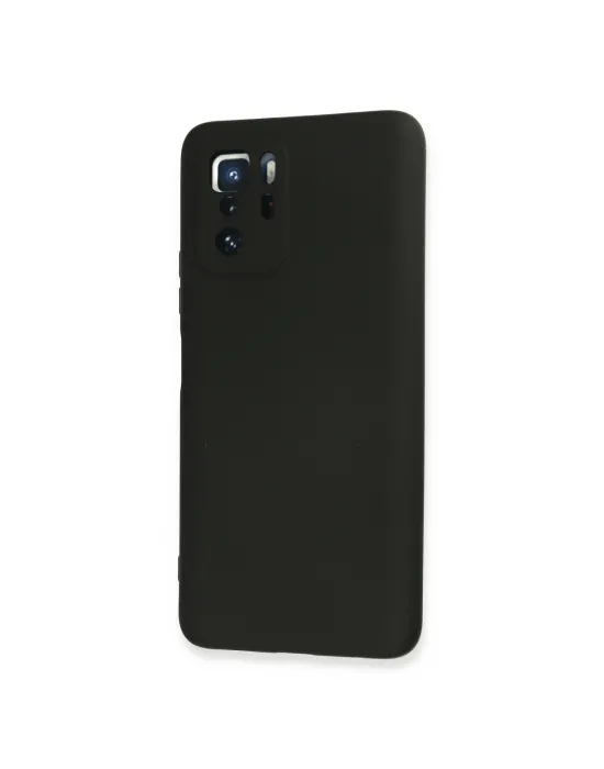 Xiaomi Poco X3 Gt Kılıf Nano İçi Kadife Silikon - Siyah