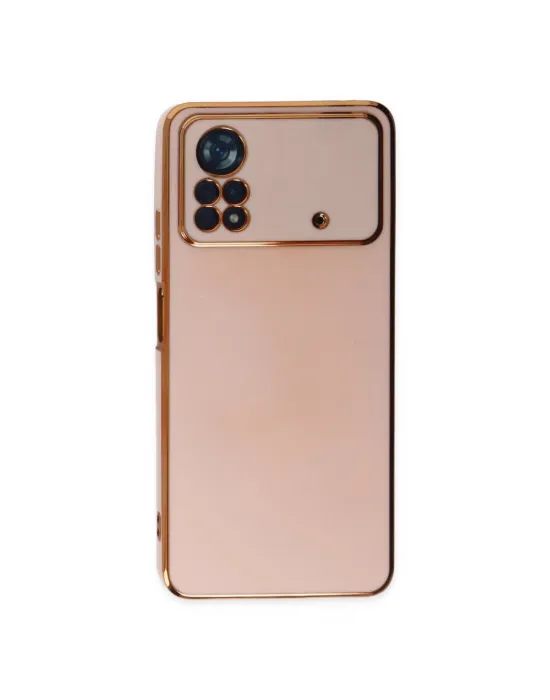 Xiaomi Poco X4 Pro 5g Kılıf Volet Silikon - Pembe