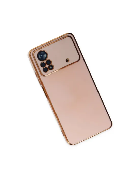 Xiaomi Poco X4 Pro 5g Kılıf Volet Silikon - Pembe