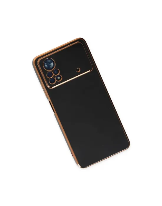 Xiaomi Poco X4 Pro 5g Kılıf Volet Silikon - Siyah