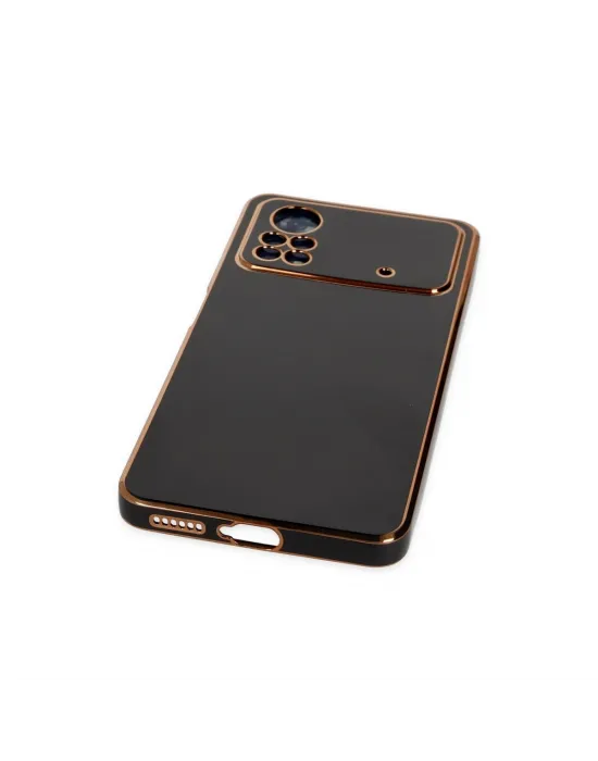 Xiaomi Poco X4 Pro 5g Kılıf Volet Silikon - Siyah