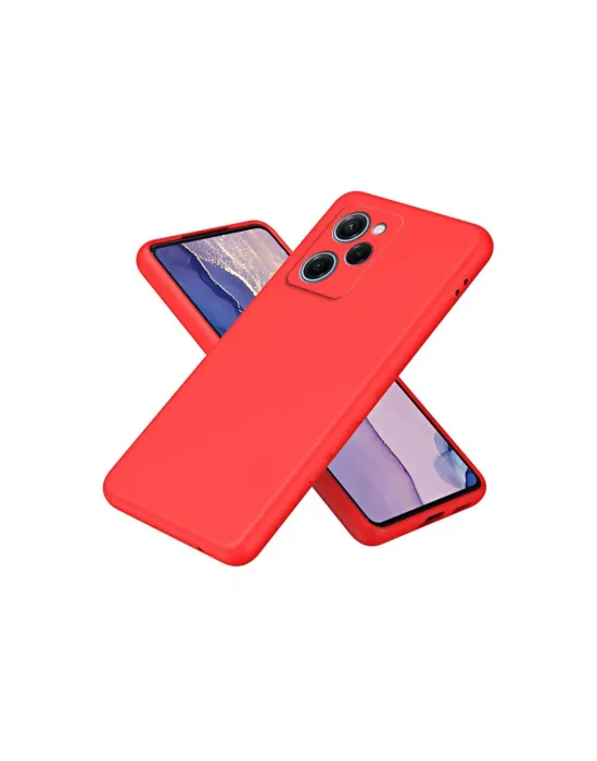 Xiaomi Poco X5 Pro 5g Nano İçi Kadife Silikon - Kırmızı