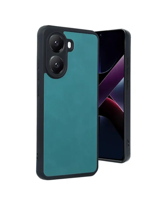 Xiaomi Poco X7 Pro Kılıf Aras Deri Kapak - Açık Yeşil