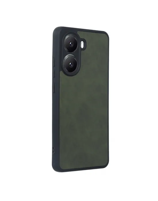 Xiaomi Poco X7 Pro Kılıf Aras Deri Kapak - Koyu Yeşil
