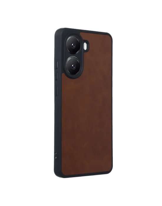Xiaomi Poco X7 Pro Kılıf Aras Deri Kapak - Taba