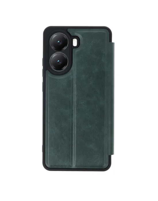 Xiaomi Poco X7 Pro Kılıf Flip Cover - Koyu Yeşil