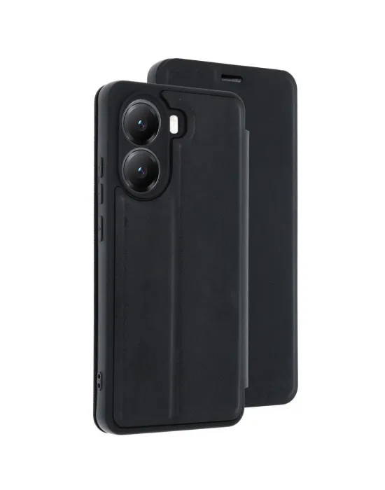 Xiaomi Poco X7 Pro Kılıf Flip Cover - Siyah