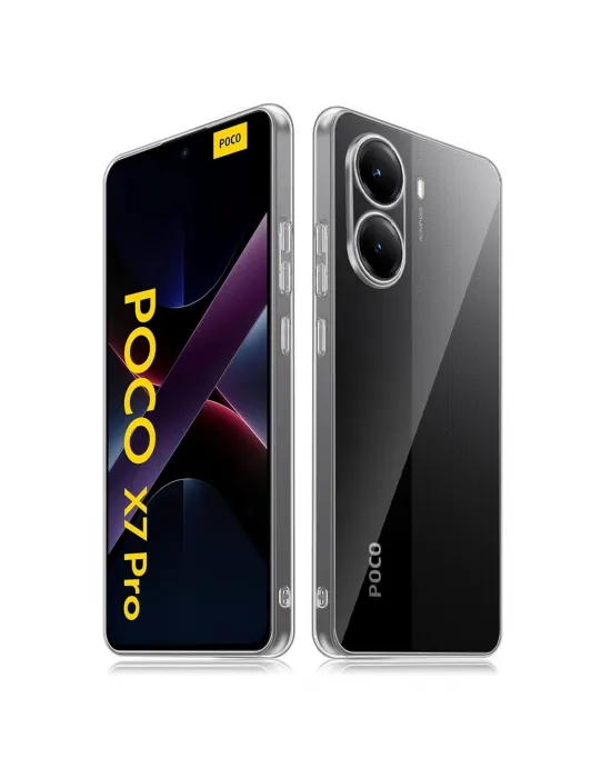 Xiaomi Poco X7 Pro Kılıf Lüx Şeffaf Silikon